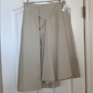 Michael Kors tan detailed skirt.